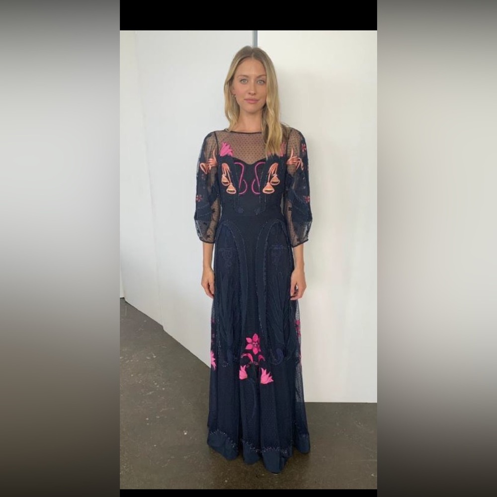 Temperley London full length Florette Dress